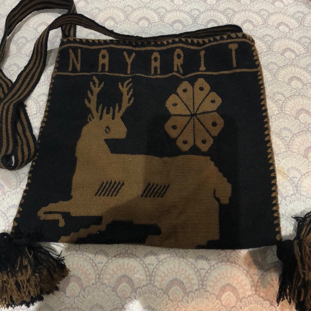 Handmade purse/tote by Nayarit natives